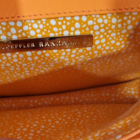Loeffer Randall Rider Vibrant Orange Crossbody Bag with Gold Hardware - Picture 7 of 15